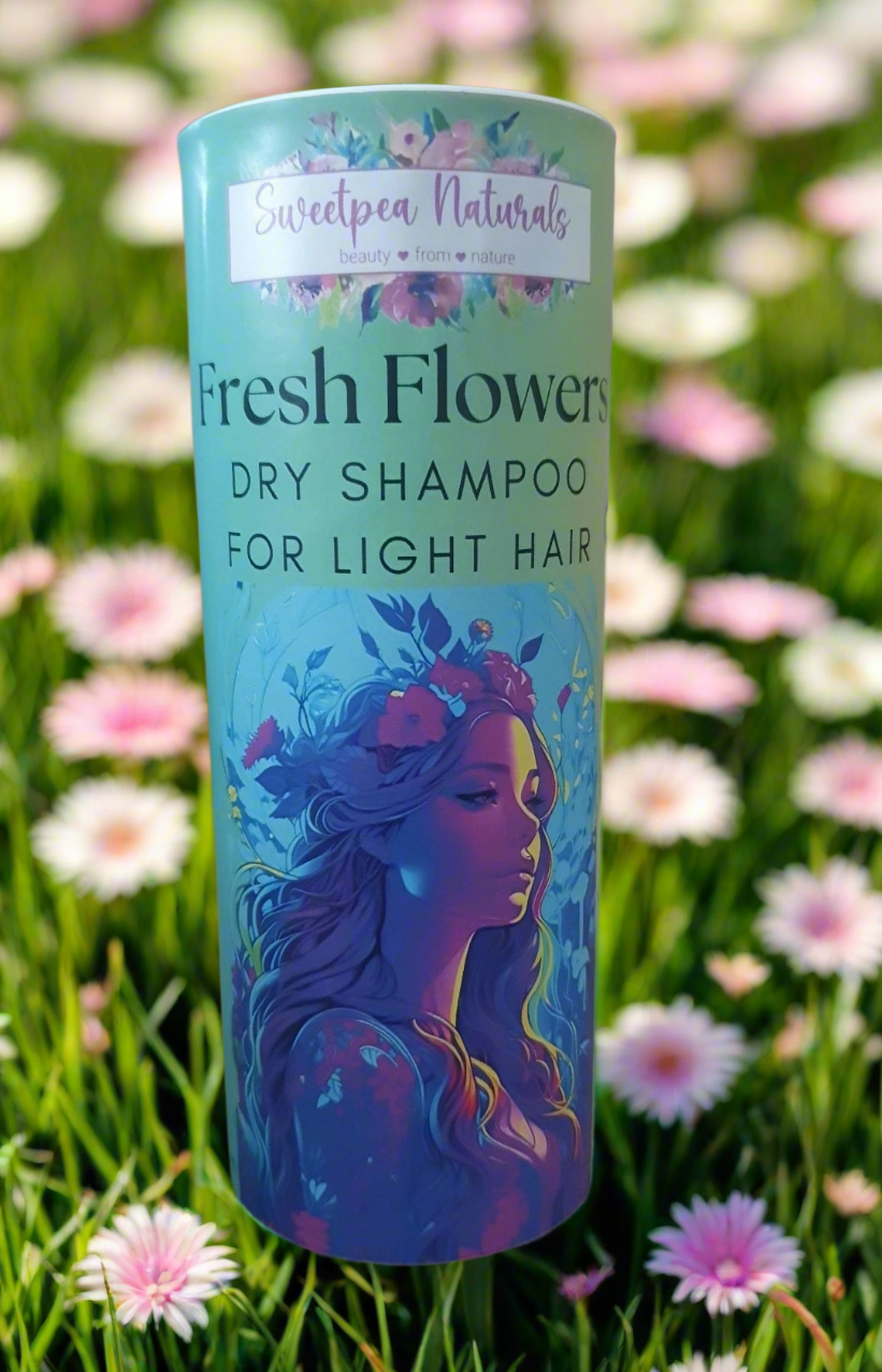 Fresh Flowers Dry Shampoo - Sweetpea Naturals