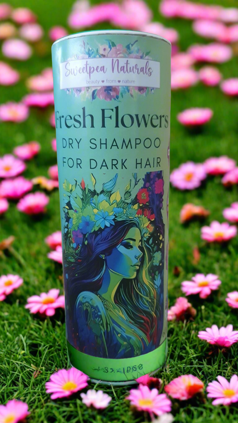 Fresh Flowers Dry Shampoo - Sweetpea Naturals