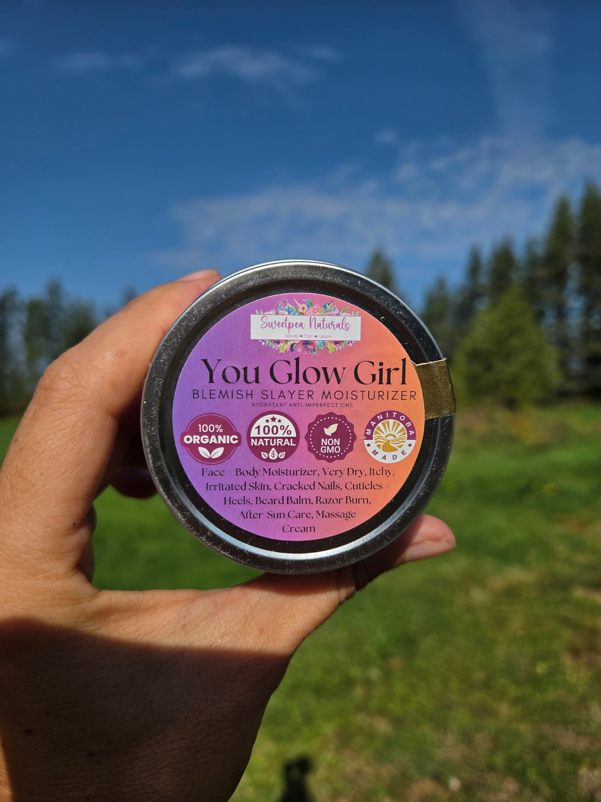 You Glow Girl Blemish Slayer Moisturizer - Sweetpea Naturals