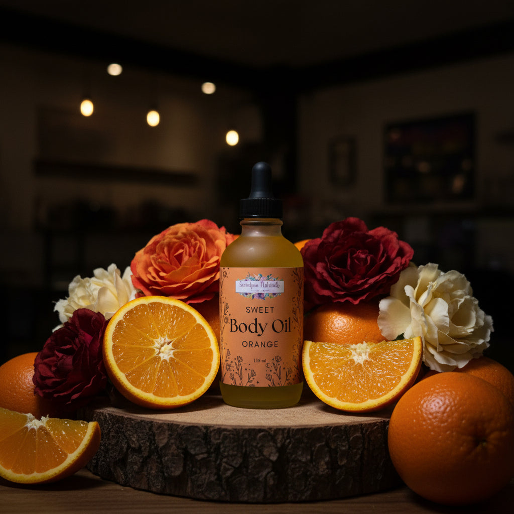 Body Oil- Sweet Orange - Sweetpea Naturals