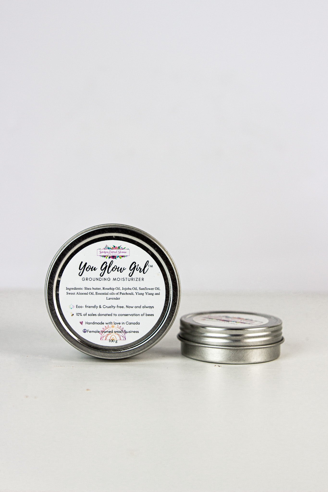 You Glow Girl Grounding Moisturizer 100 g - Sweetpea Naturals