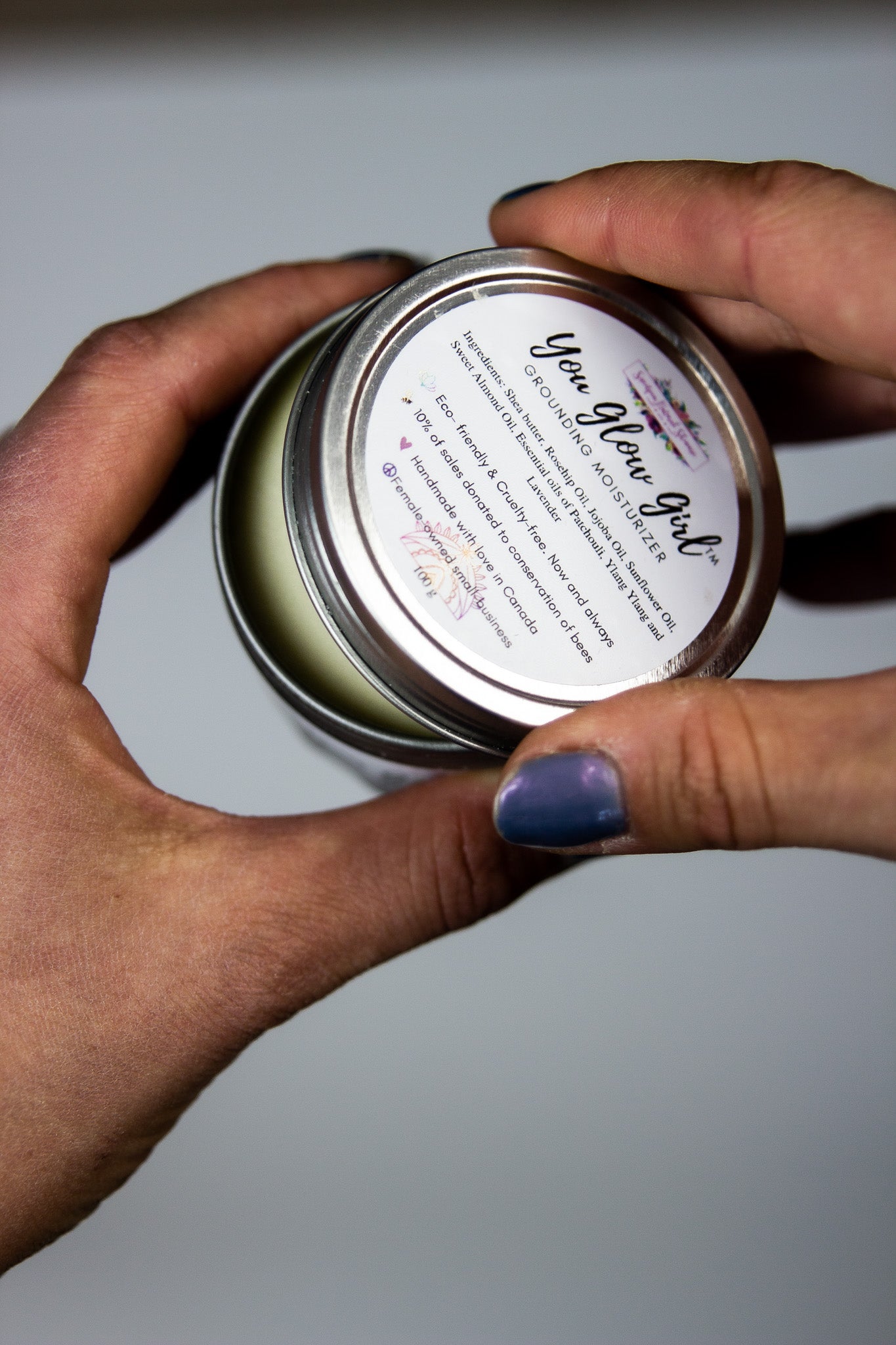 You Glow Girl Grounding Moisturizer 100 g - Sweetpea Naturals