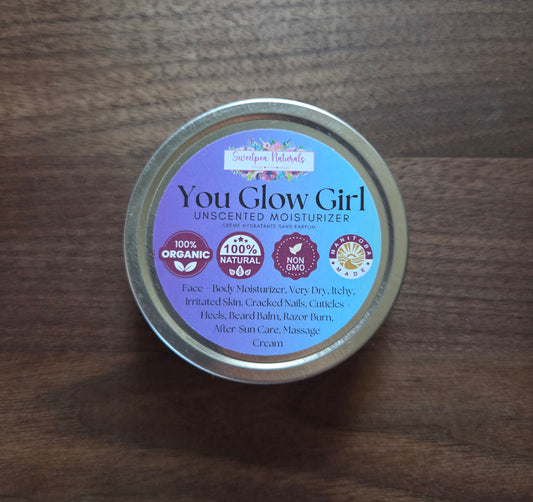 You Glow Girl Unscented Moisturizer