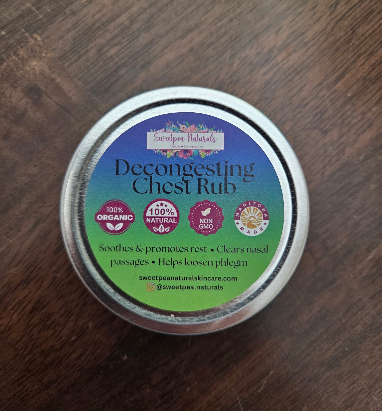 Decongesting Chest Rub